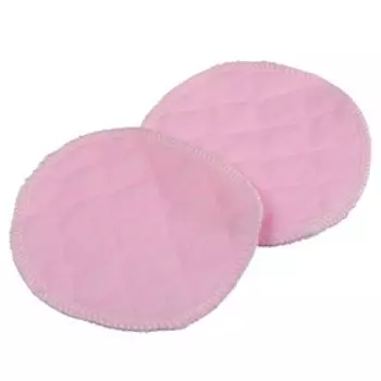 Вкладыши для груди, многоразовые, 6 слоев, набор 2 шт., цвет розовый, M&B