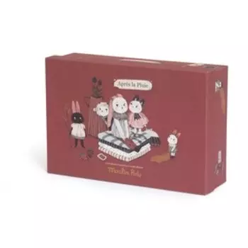 Набор мягких игрушек в сундуке «Маленькая овечка»