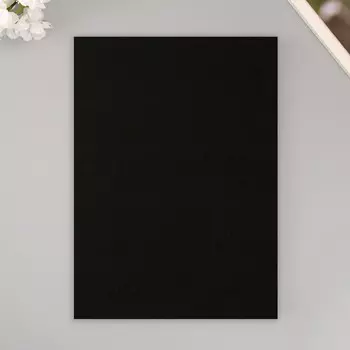 Набор мягкого фетра "Астра" (3 шт) чёрный, 3 мм, 400 гр. 20х30 см