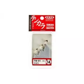 Набор мушек VANFOOK TM-01, 3 шт., набор, бежевый, 03058