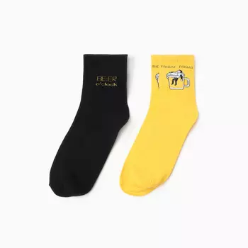 Носки мужские KAFTAN Friday, р. 41-44 (27-29 см), набор 2 пары