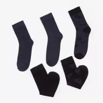 Носки мужские KAFTAN «Супергерой», набор 5 пар, р. 41-44 (27-29 см)