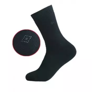 Набор мужских носков, размер 27, цвет черный - 4 пары