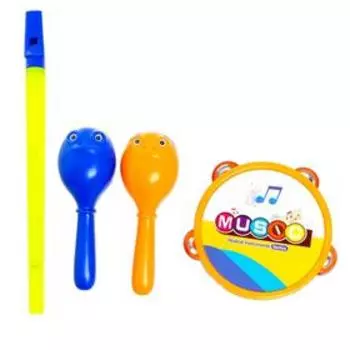 Набор музыкальных инструментов «Оркестр», 4 предмета