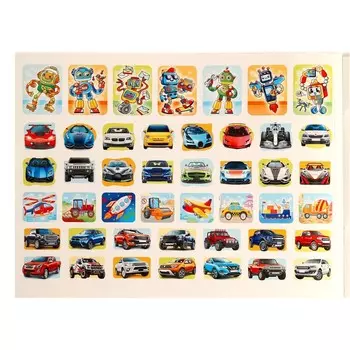 Набор наклеек "Для мальчиков" 350 шт, А4