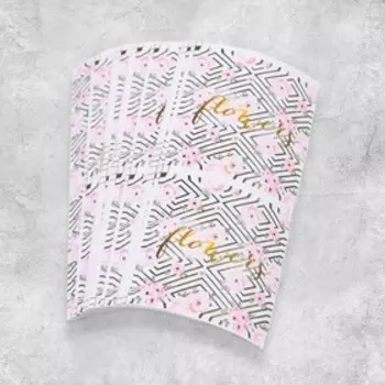 Набор наклеек Flowers, 4 4 см, 50 шт