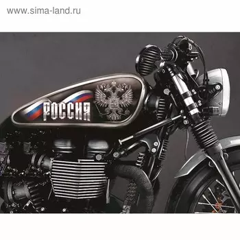 Набор наклеек на мотоцикл «Россия», 2 шт