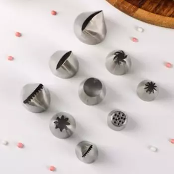 Набор насадок кондитерских, 9 шт.