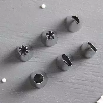 Набор насадок кондитерских Доляна, 42,5 см, 6 шт