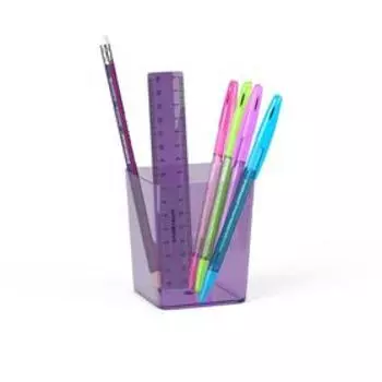 Набор настольный ErichKrause Base Standard, 6 предметов, сиреневый