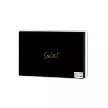 Набор настольный GALANT из экокожи, 8 предметов, под змеиную кожу, красный