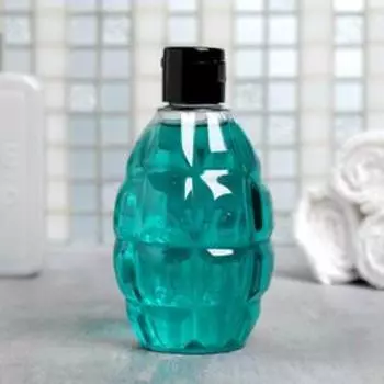 Набор "Настоящему супер герою" гель для душа граната 250 мл аромат мяты и лимона, мыло