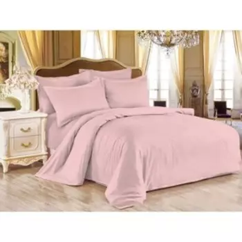 Набор наволочек, размер 50х70 см, 2 шт, цвет розовый