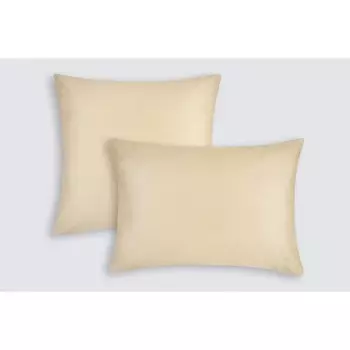 Набор наволочек, размер 70x70 см, 2 шт, цвет кремовый