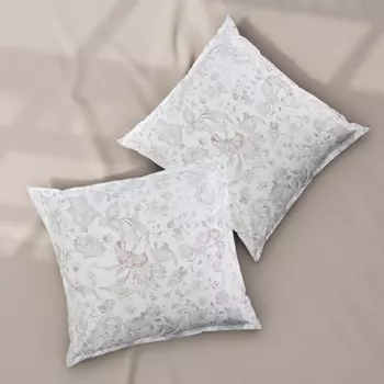 Комплект наволочек SL Home Flower glade, 7070+3 см, 2 шт., сатин, хлопок 100%