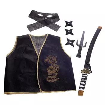 Набор ниндзя «Золотой воин», детский, 7 предметов