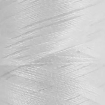 Набор ниток 40ЛШ, 200 м, 5 шт, цвет белый
