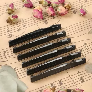 Набор нижних порожков для гитары Music life, 6 штук, 70.80.25 см, черный