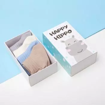Набор носков Крошка Я Happy 4 пары, 10-12 см