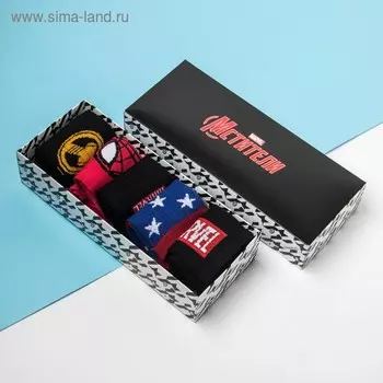 Набор носков "MARVEL", Мстители, 5 пар, 27-29 см