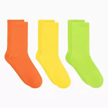 Набор носков неоны (3 пары), размер 23-25