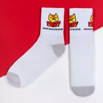 Набор носков "Жизненно" р-р 36-39 (23-25 см)