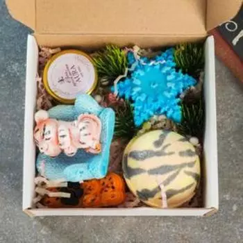 Набор новогодний "Снежинка" 5 предметов