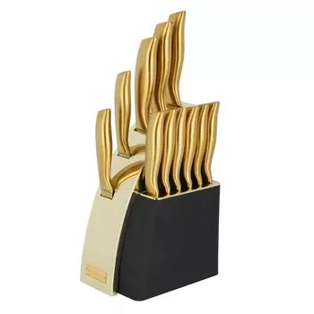 Набор ножей Lenardi, на подставке, 11 предметов