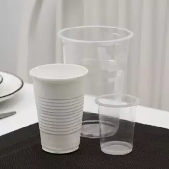 Набор одноразовой посуды «Биг-Пак №1», 6 персон, цвет белый