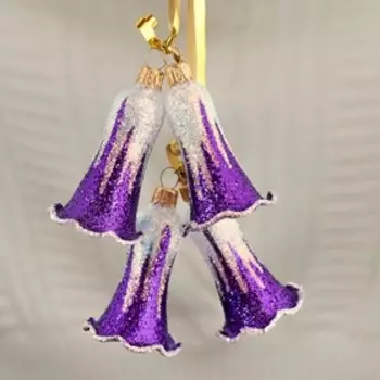 Набор ёлочных игрушек "Звонкий" 4 шт., микс