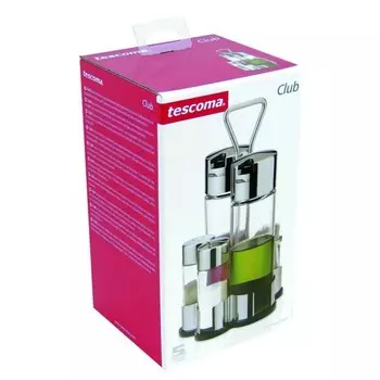 Набор ёмкостей для специй и зубочисток, 5 предметов