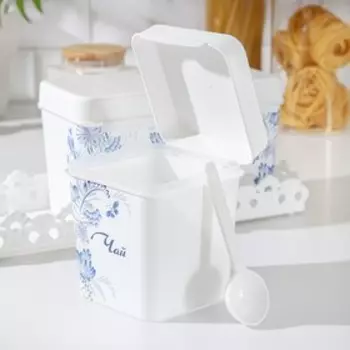 Набор ёмкостей «Шале», 1,2 л, на подставке