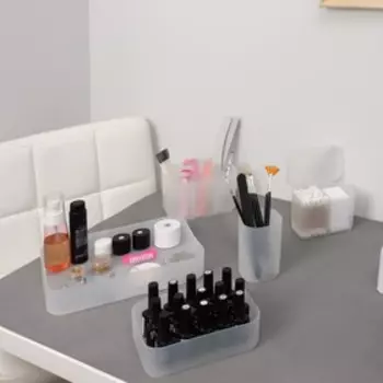 Набор органайзеров для хранения, 5 предметов, цвет белый