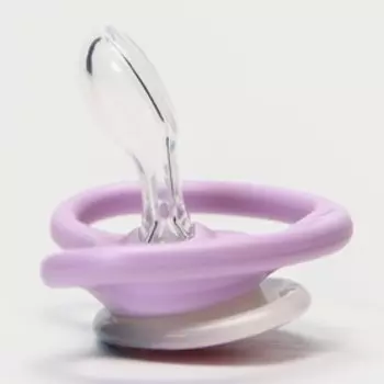 Набор ортодонтических пустышек, 2 шт., силикон, от 0 мес., SPACE NIGHT, «Котик/Светлячок»