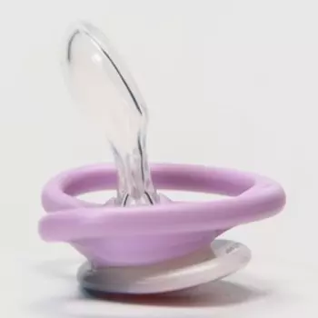 Набор ортодонтических пустышек, 2 шт., силикон, от 6 мес., SPACE NIGHT, «Котик/Светлячок»