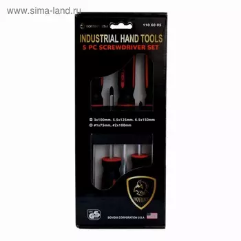 Набор отверток BOVIDIX 1106005, 5 шт.