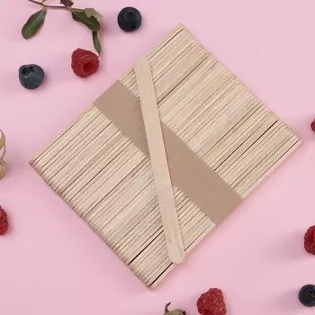 Палочки для мороженого Доляна, 12.51.1 см, набор 50 шт., дерево