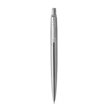 Набор Parker Jotter Core KB61 Stainless Steel CT, ручка шариковая, корпус из нержавеющей стали + карандаш механический 0.5 мм