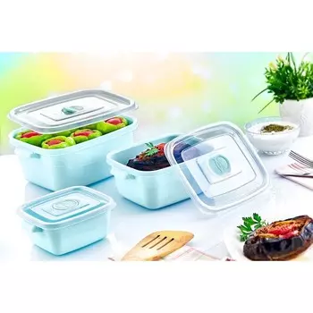 Набор контейнеров для СВЧ HobbyLife, 3 шт