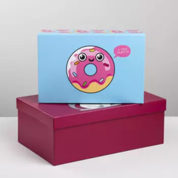 Набор подарочных коробок 3 в 1 «Персонажи», 24.5 × 14.5 × 8 - 29.5 × 19.5 × 10 см