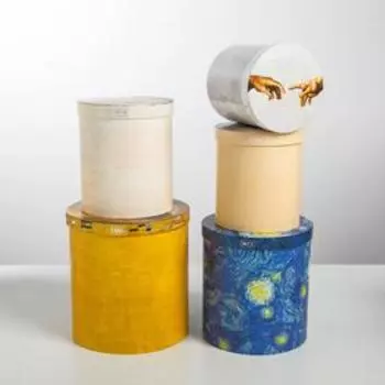 Набор коробок 5 в 1, упаковка подарочная, «Искусство», 13 х 1419.5 х 22 см