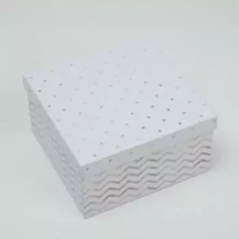 Набор подарочных коробок 6 в 1 «Зигзаги», 18 × 18 × 10‒8 × 8 × 4.5 см