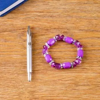 Набор подарочный 2 в 1, ручка, браслет