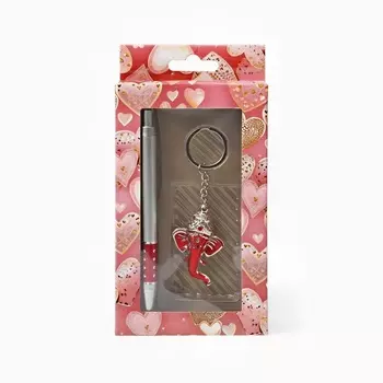 Набор подарочный 2в1 (ручка, брелок)