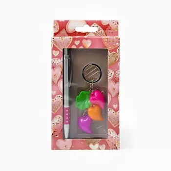 Набор подарочный 2в1 (ручка, брелок)