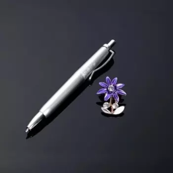 Набор подарочный 2в1 (ручка, брошка) микс