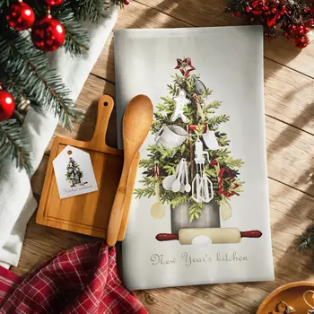 Набор подарочный Этель "Kitchen": полотенце 40х70 см., ложка кухонная, доска кухонная