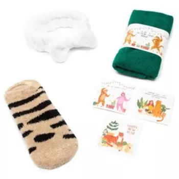 Набор подарочный Этель «Новый год: Christmas» полотенце 30х60см и аксессуары (3 предмета)