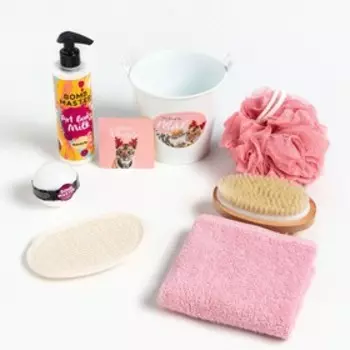 Набор подарочный Этель «Новый год: It's time to relax» полотенце 30х60см и аксессуары (6 предм)