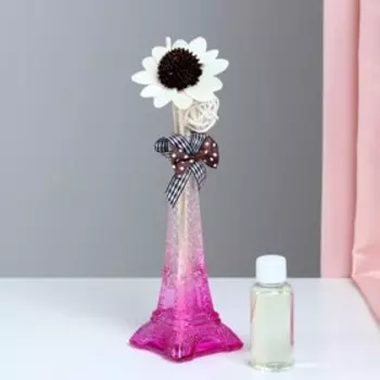 Набор подарочный «Париж» (диффузор и свечи) роза, «Богатство Аромата»